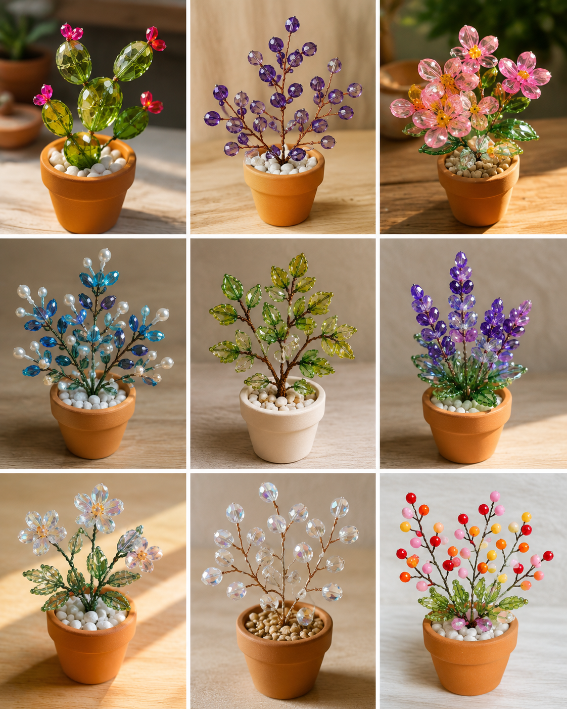 Macetas miniaturas con cuentas y bisutería: ideas encantadoras para crear pequeños jardines decorativos Macetas miniaturas con cuentas y bisutería: ideas encantadoras para crear pequeños jardines decorativos macetas miniaturas con cuentas y bisuteria 5