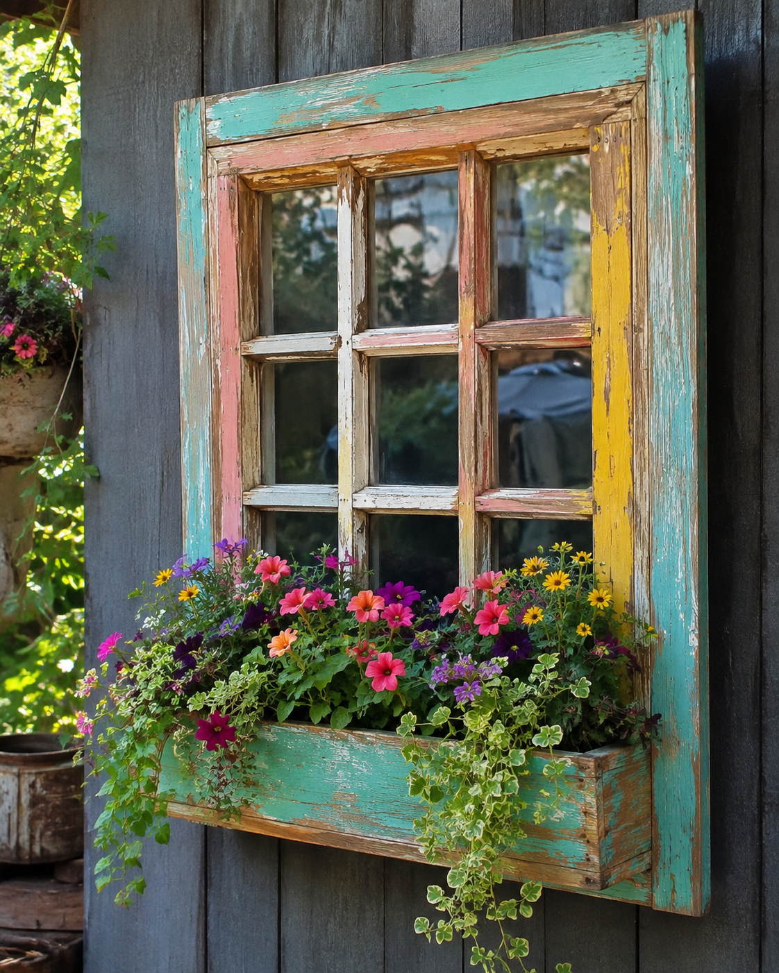 Las mejores maneras de reutilizar ventanas antiguas: Ideas con encanto Las mejores maneras de reutilizar ventanas antiguas: Ideas con encanto maneras de reutilizar ventanas antiguas 1