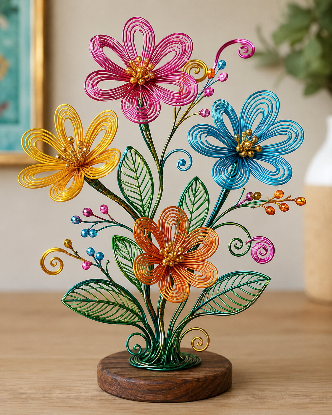 Manualidades con alambre de colores: ideas creativas, fáciles y llenas de encanto Manualidades con alambre de colores: ideas creativas, fáciles y llenas de encanto manualidades con alambre de colores 1