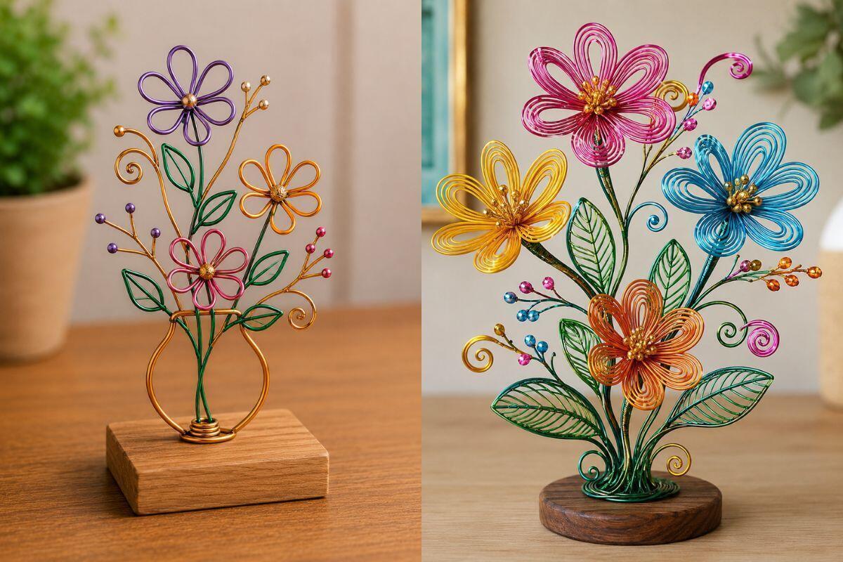 Manualidades con alambre de colores: ideas creativas, fáciles y llenas de encanto Manualidades con alambre de colores: ideas creativas, fáciles y llenas de encanto manualidades con alambre de colores