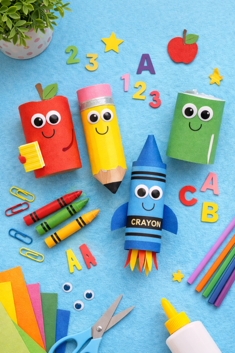 Manualidades creativas con rollos de papel higiénico para niños Manualidades creativas con rollos de papel higiénico para niños manualidades creativas con rollos de papel higienico para ninos 6