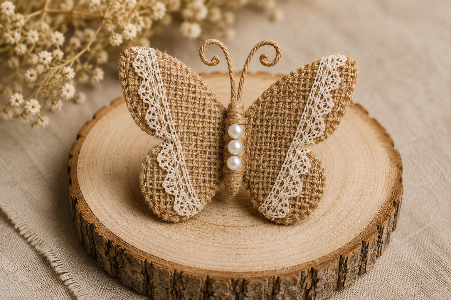 Mariposas hechas con yute: ideas rústicas, elegantes y fáciles para decorar con encanto natural Mariposas hechas con yute: ideas rústicas, elegantes y fáciles para decorar con encanto natural mariposas hechas con yute 5