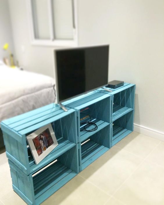 muebles de tv originales que puedes hacer 3