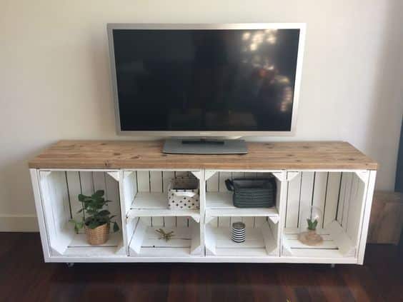 muebles de tv originales que puedes hacer