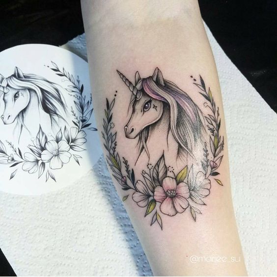 tatuaje de unicornio 10