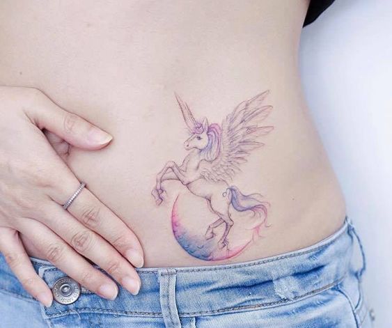 tatuaje de unicornio 13