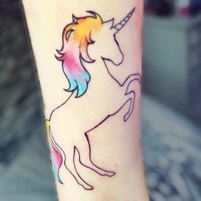 tatuaje de unicornio 15