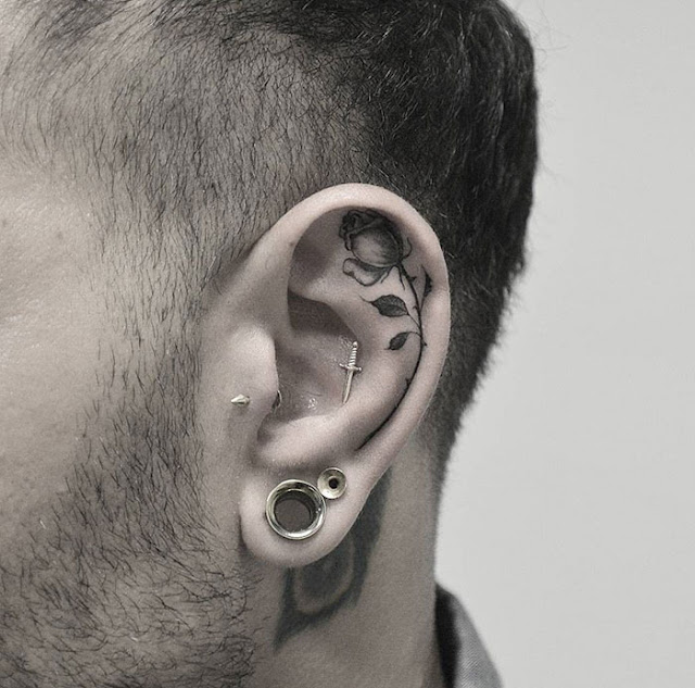 tatuajes para las orejas 11