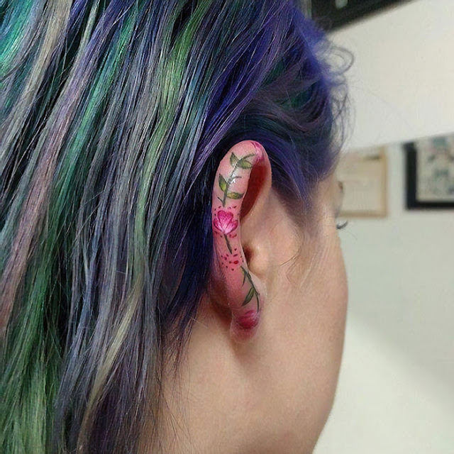 tatuajes para las orejas 12