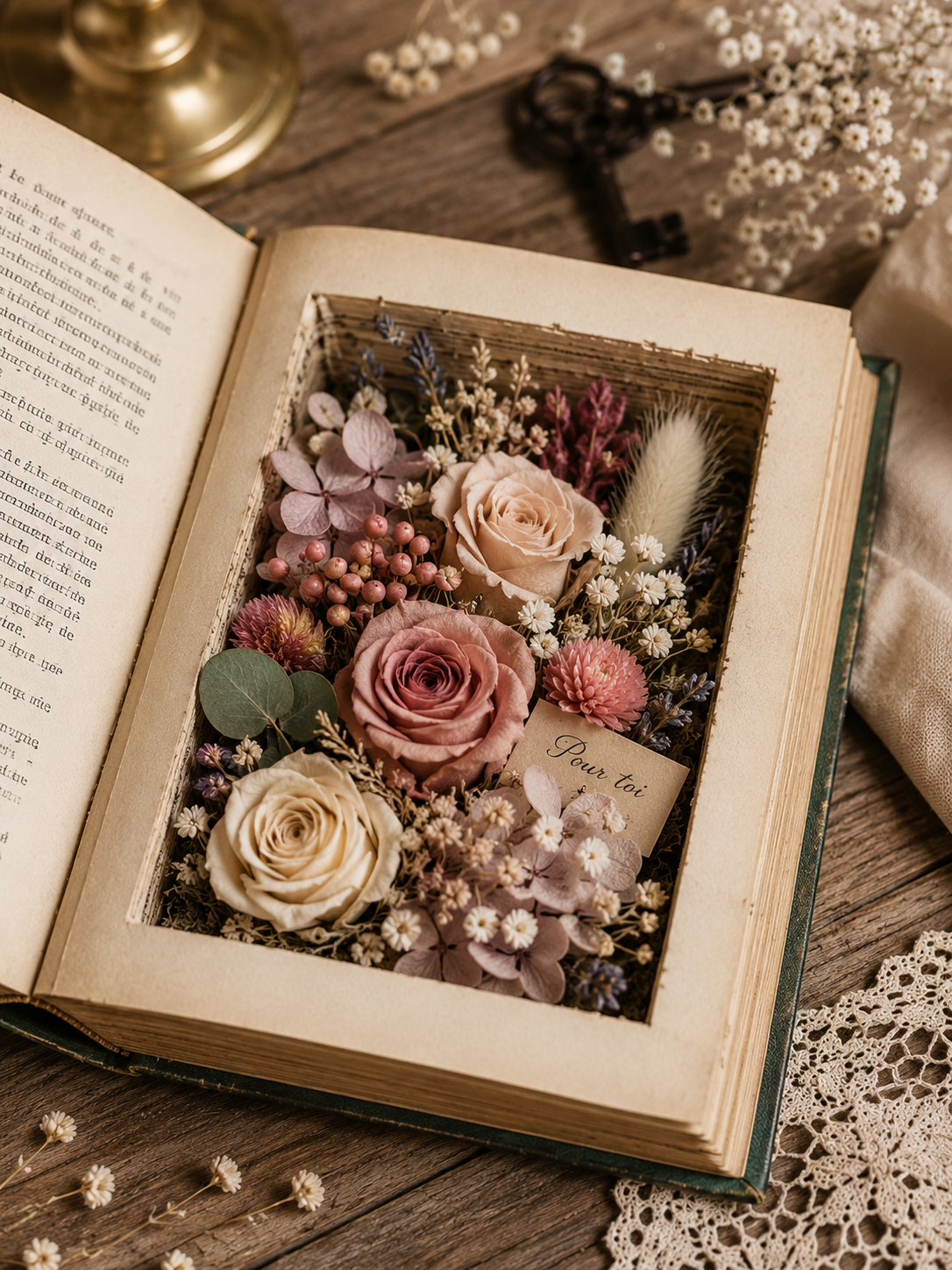Transforma tus libros en arreglos florales únicos Transforma tus libros en arreglos florales únicos transforma tus libros en arreglos florales unicos 2