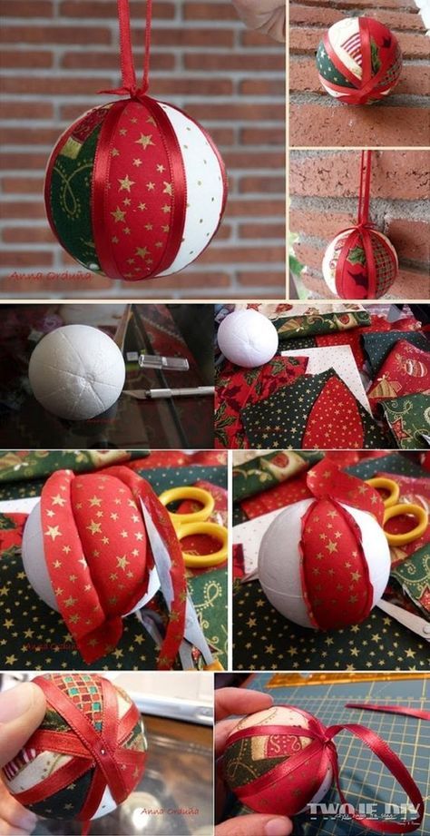 tutoriales para decorar bolas navidenas 12