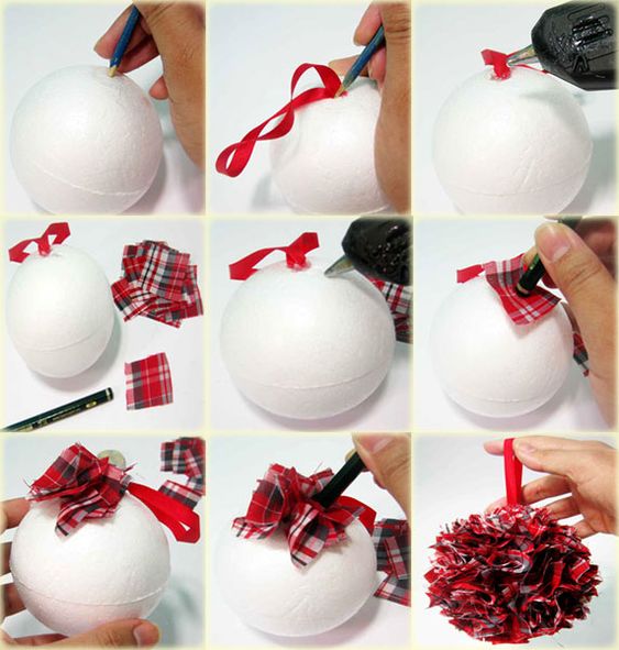 tutoriales para decorar bolas navidenas 13