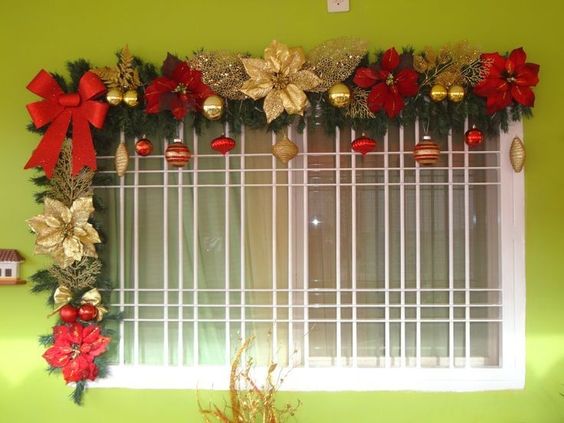 ventanas decoradas para navidad 5